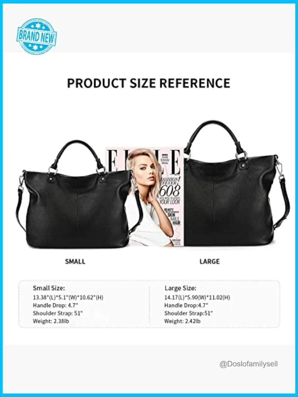 Soft Leather Tote Satchel Handbag Adjustable Strap Elegant Minimal Chic